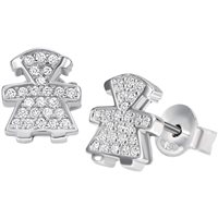 Orecchini Bliss Donna Simboli in Argento Zircone 20073539 - 20073539